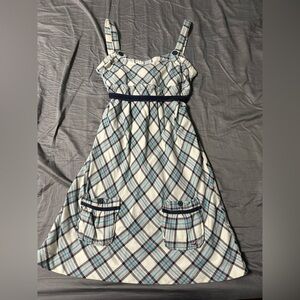 Y2K plaid Hollister dress